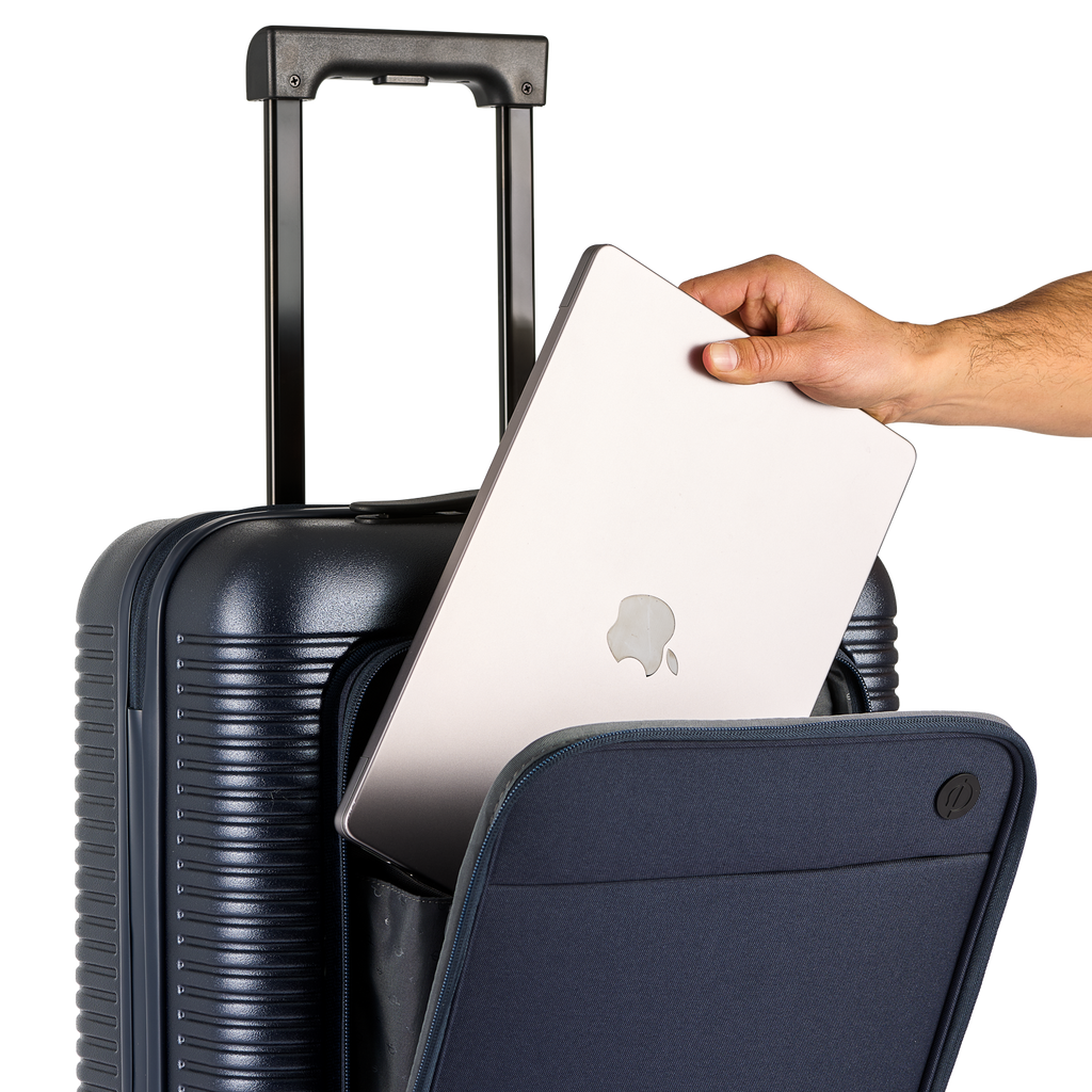 Signature - Blue Front Pocket Kabinväska