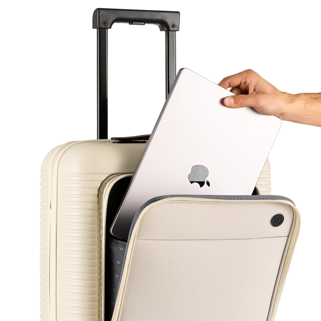 Signature - Creme Front Pocket Kabinväska